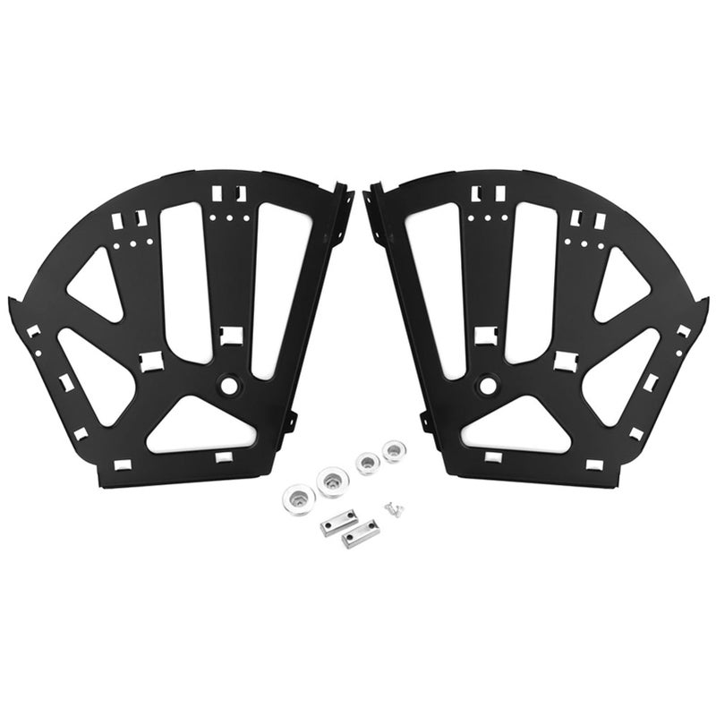 Hyuduo 3 Layers Shoe Cabinet Flip Frame Shoe Rack Hinges Flip Drawer Hinge Black Shoe Cabinet Dump Rack with Mounting Accessories - Image 2